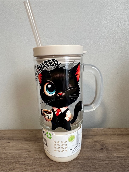 Ello Other - Coffee cat Ello 18oz tumbler